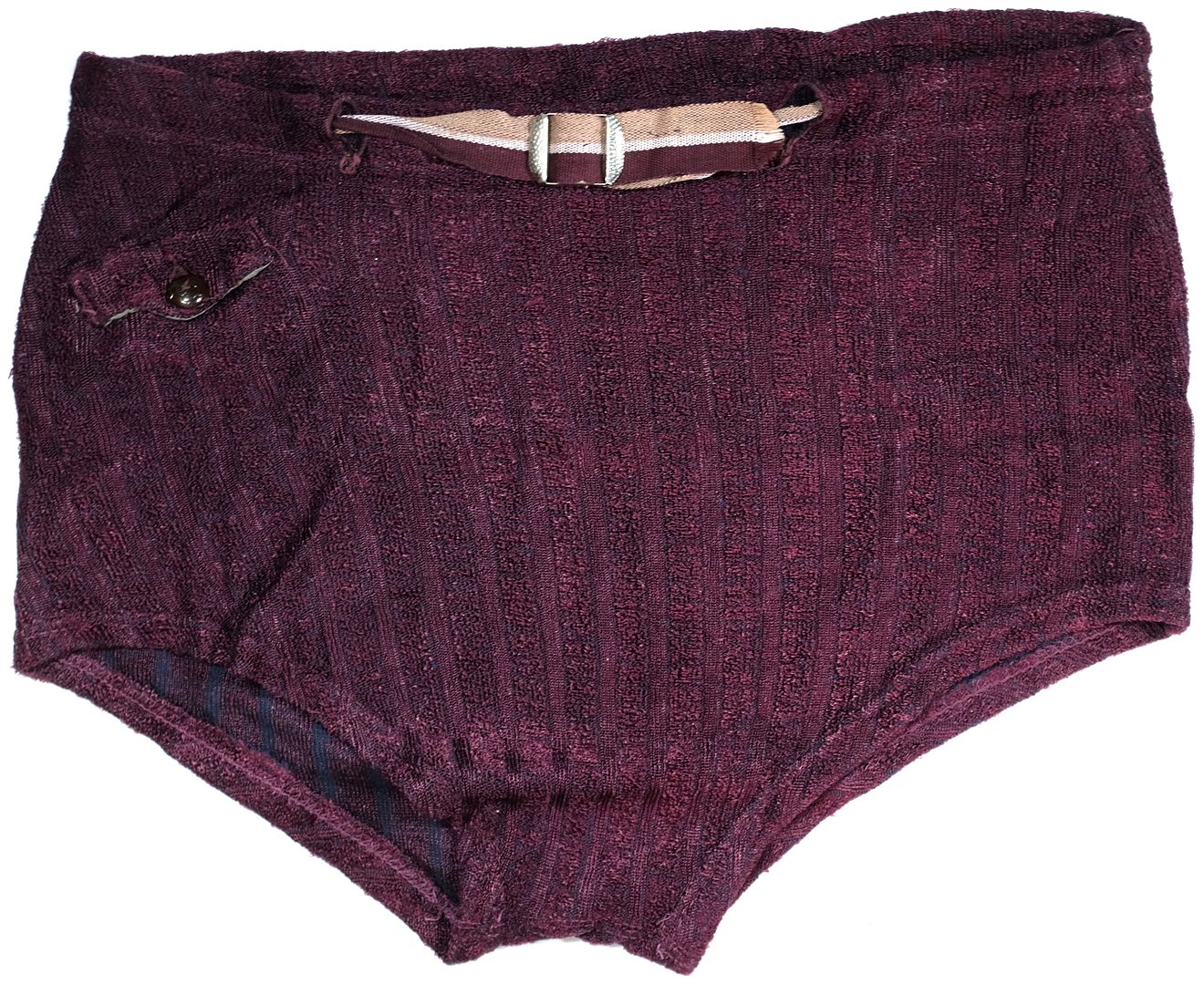 1930s belted men’s bathing suit swim briefs VintageHaberdashers Blog